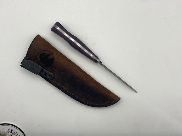 Sanderling Bird and Trout Knife