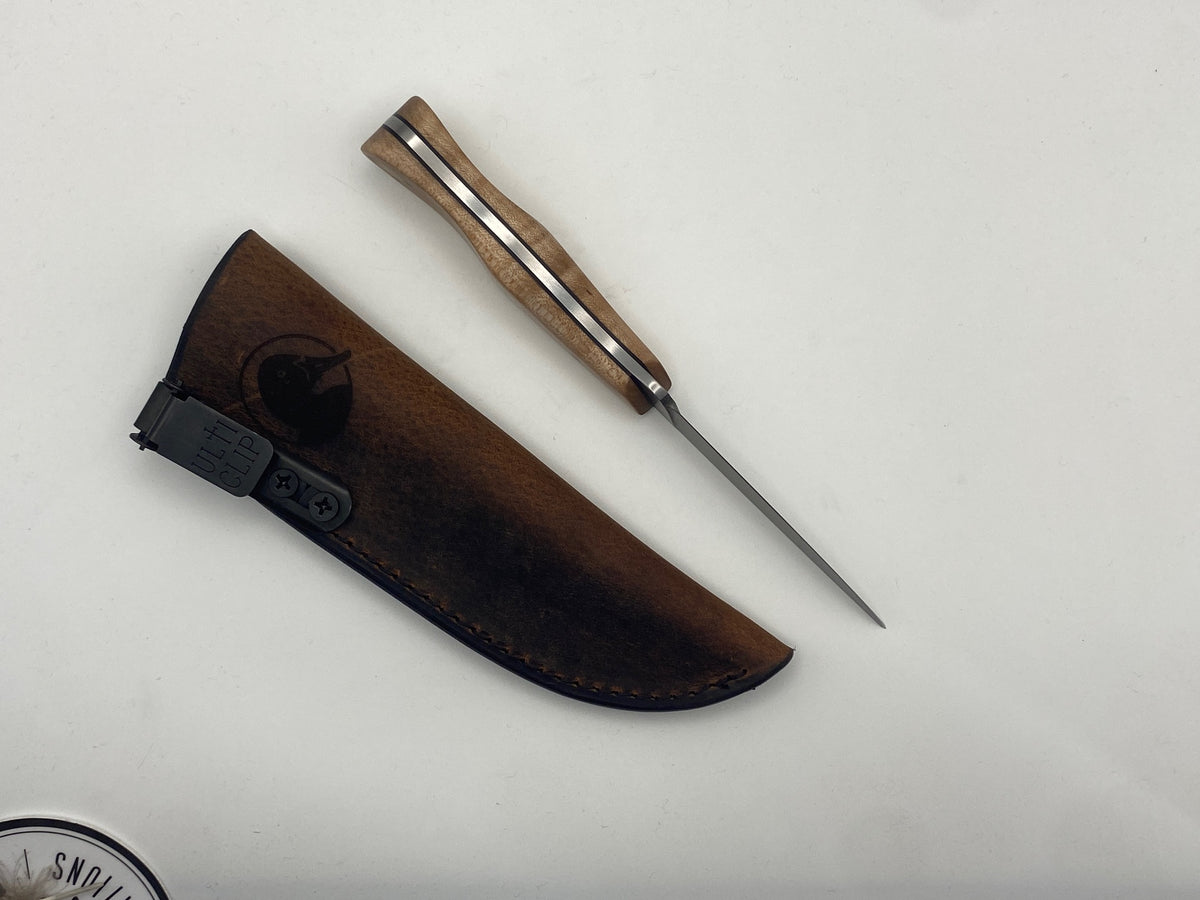 Sanderling Bird and Trout Knife