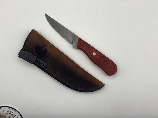 Sanderling Bird and Trout Knife