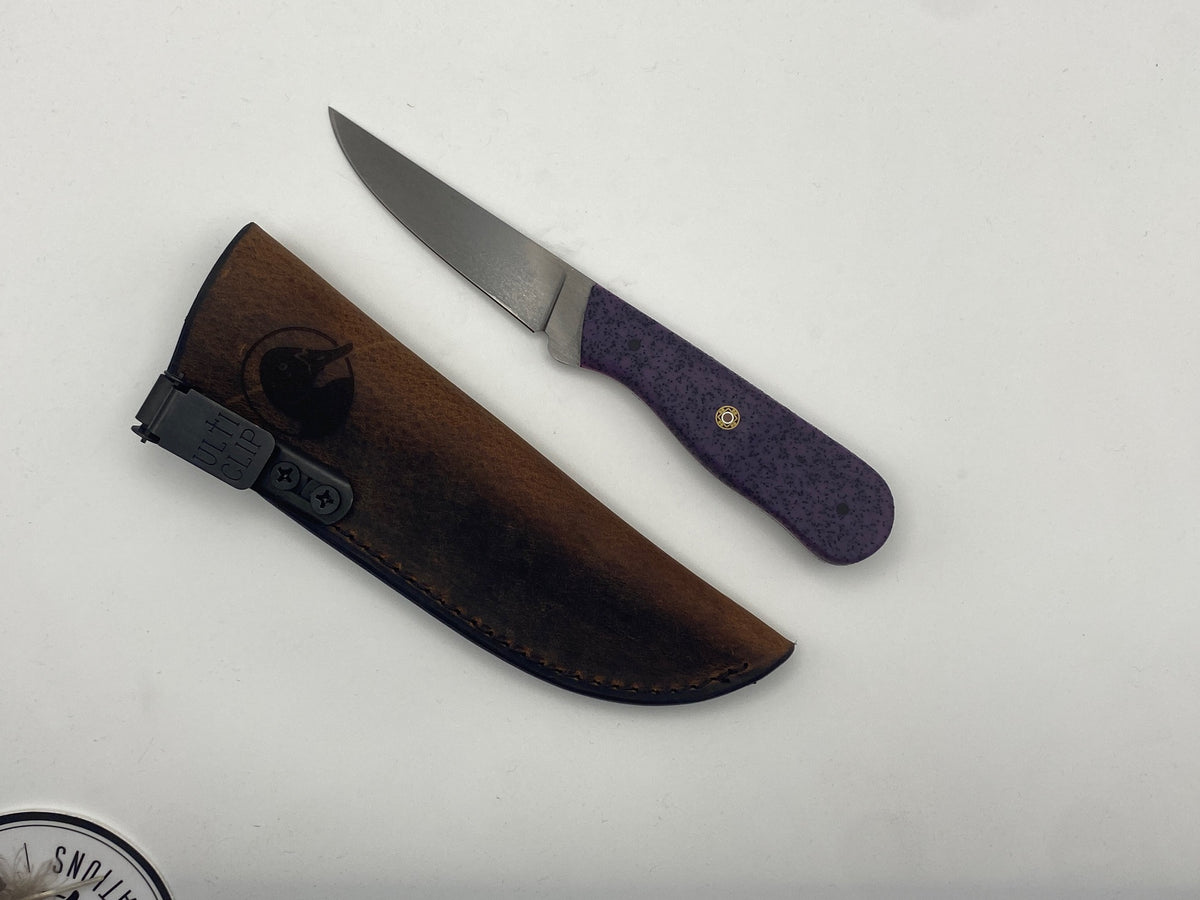Sanderling Bird and Trout Knife