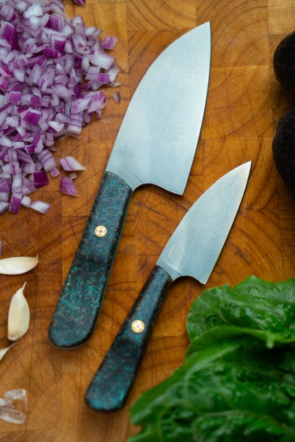 Hooded Merganser/Paring knife combo