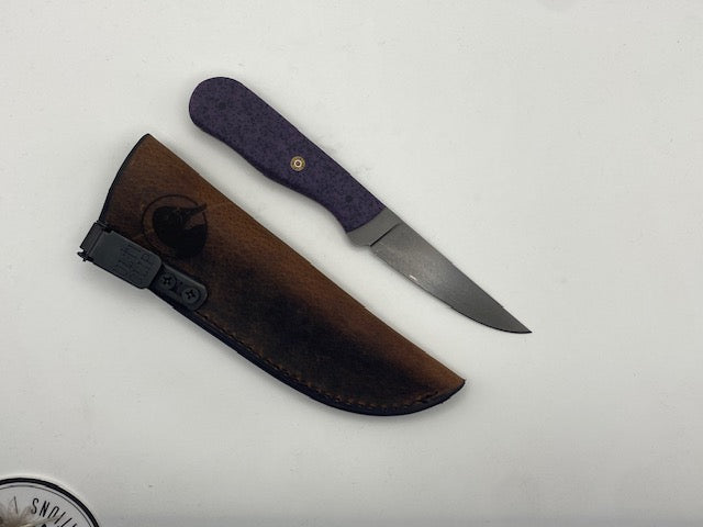 Sanderling Bird and Trout Knife