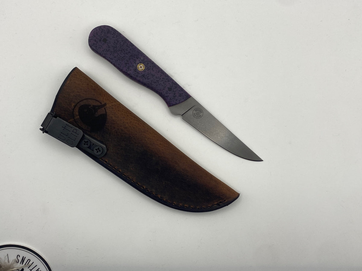 Sanderling Bird and Trout Knife