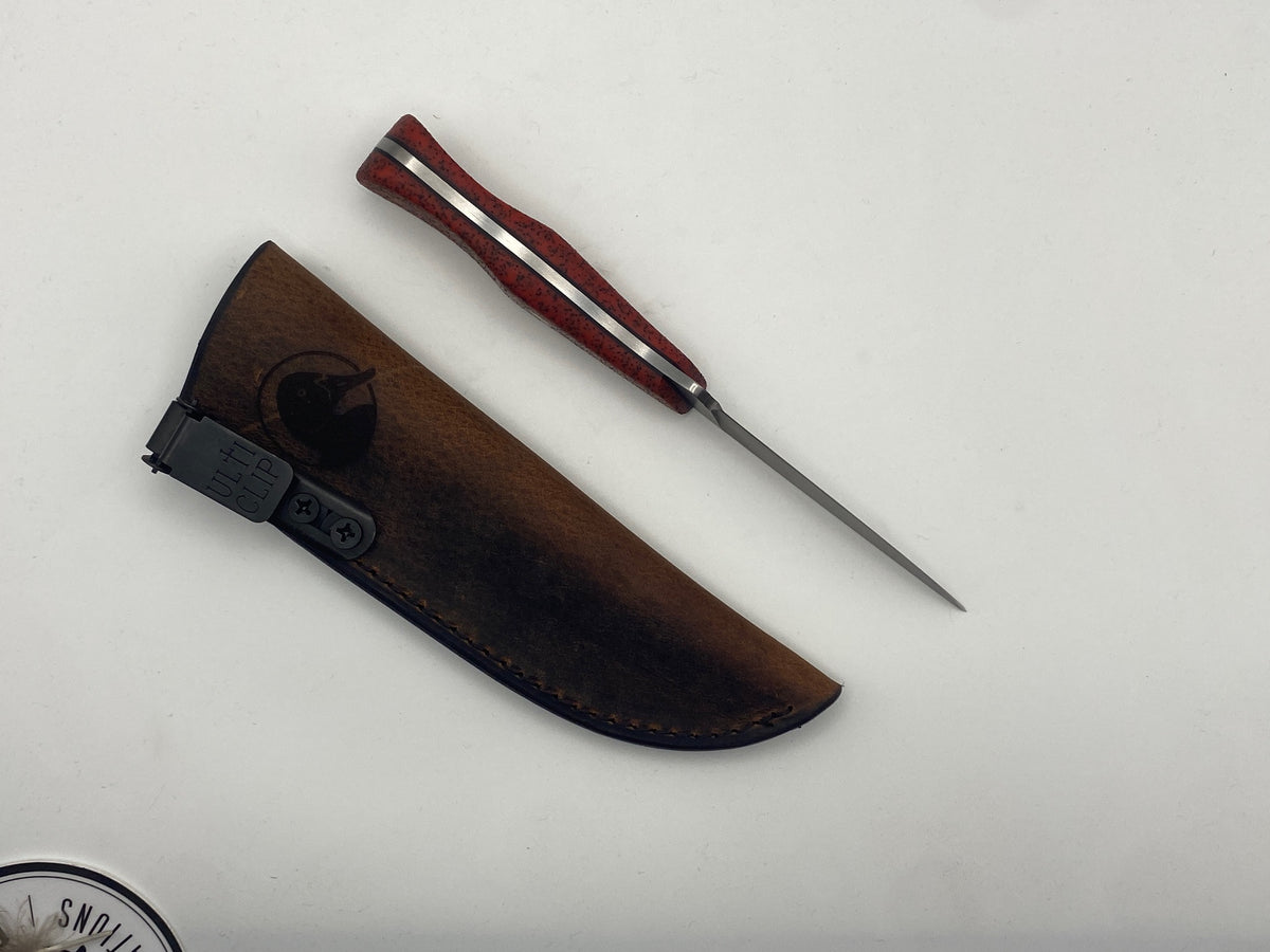 Sanderling Bird and Trout Knife