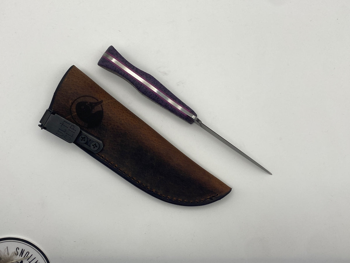 Sanderling Bird and Trout Knife