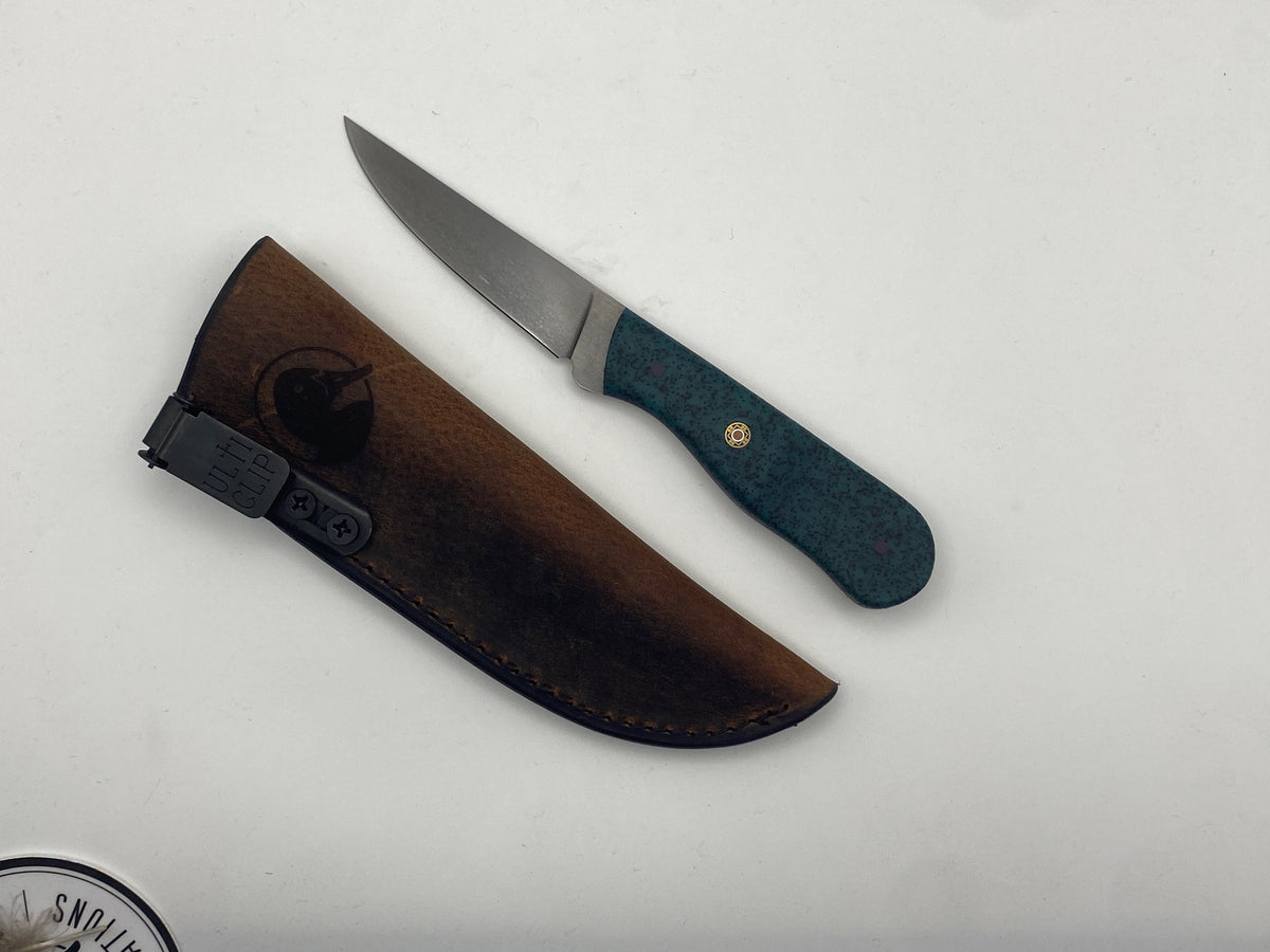 Sanderling Bird and Trout Knife