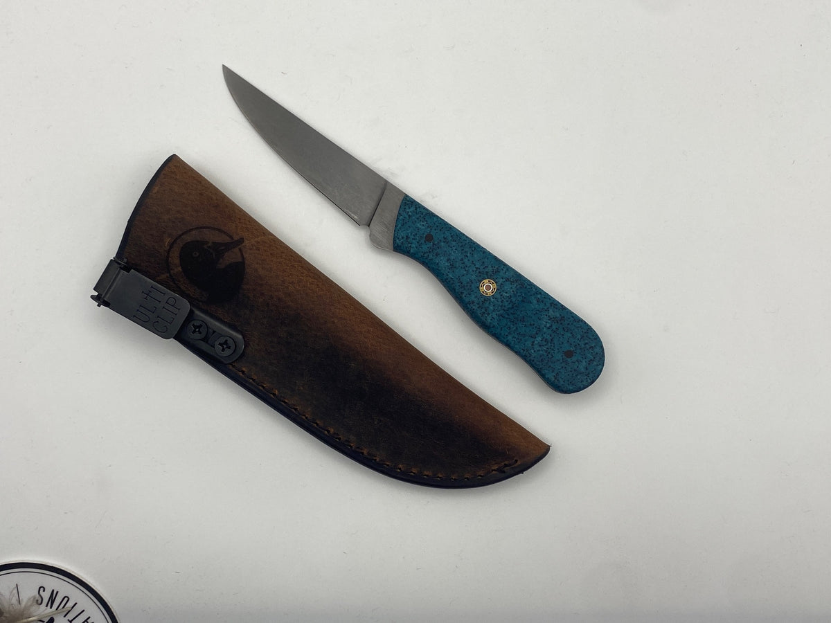 Sanderling Bird and Trout Knife