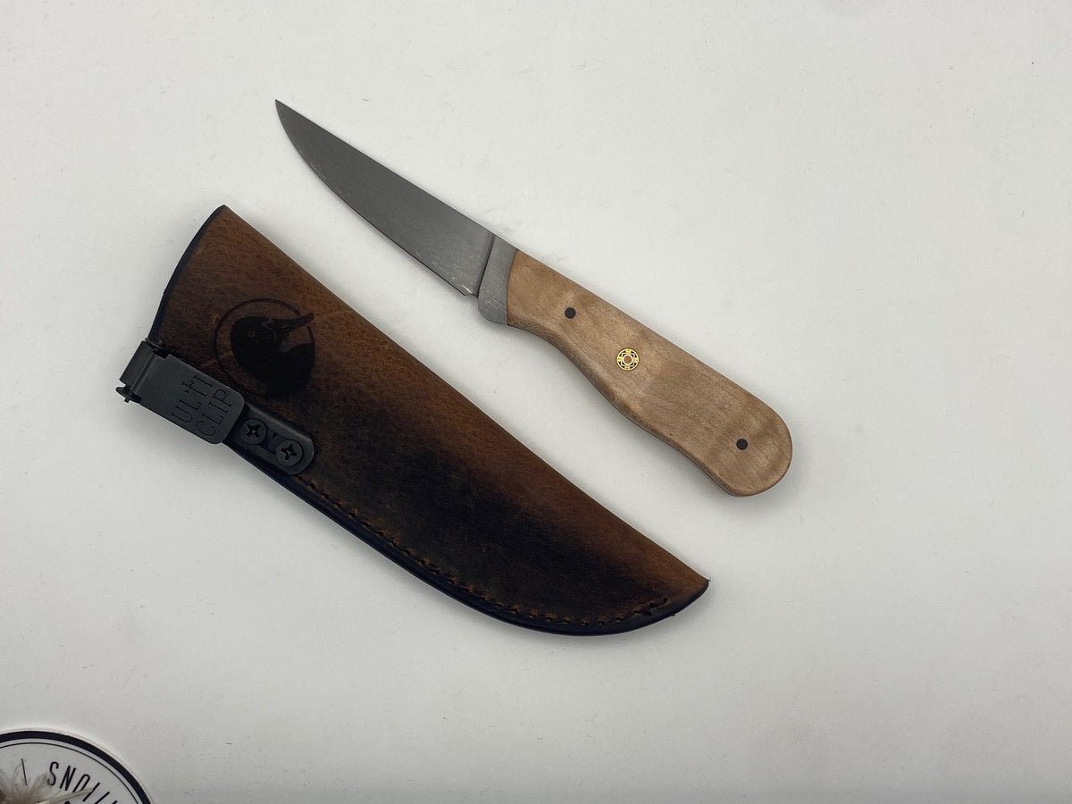 Sanderling Bird and Trout Knife