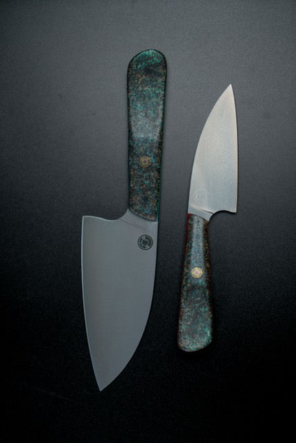 Hooded Merganser/Paring knife combo