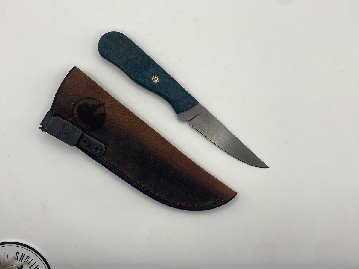 Sanderling Bird and Trout Knife