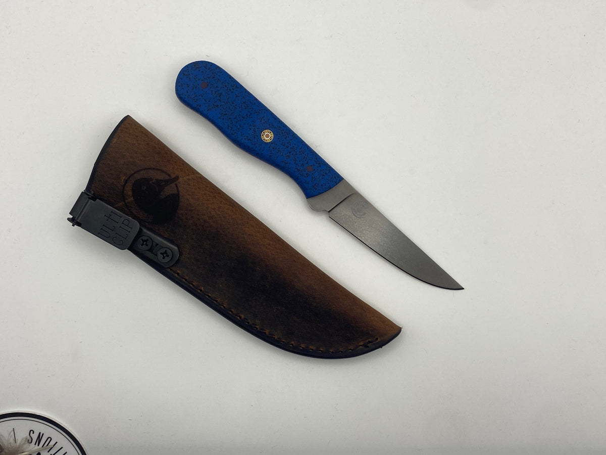 Sanderling Bird and Trout Knife