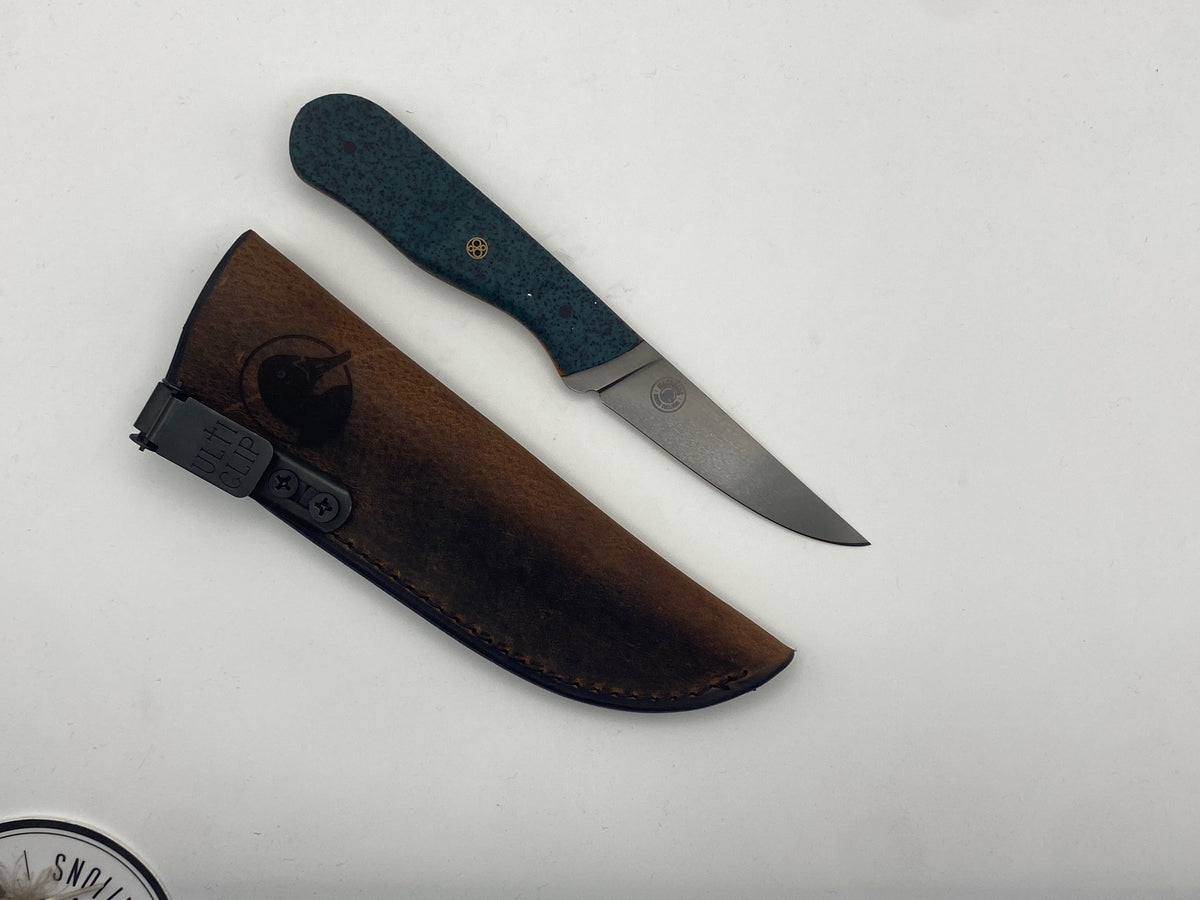 Sanderling Bird and Trout Knife