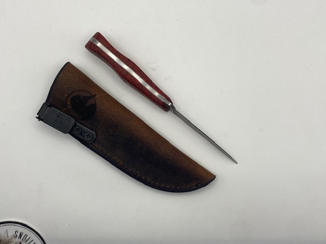 Sanderling Bird and Trout Knife