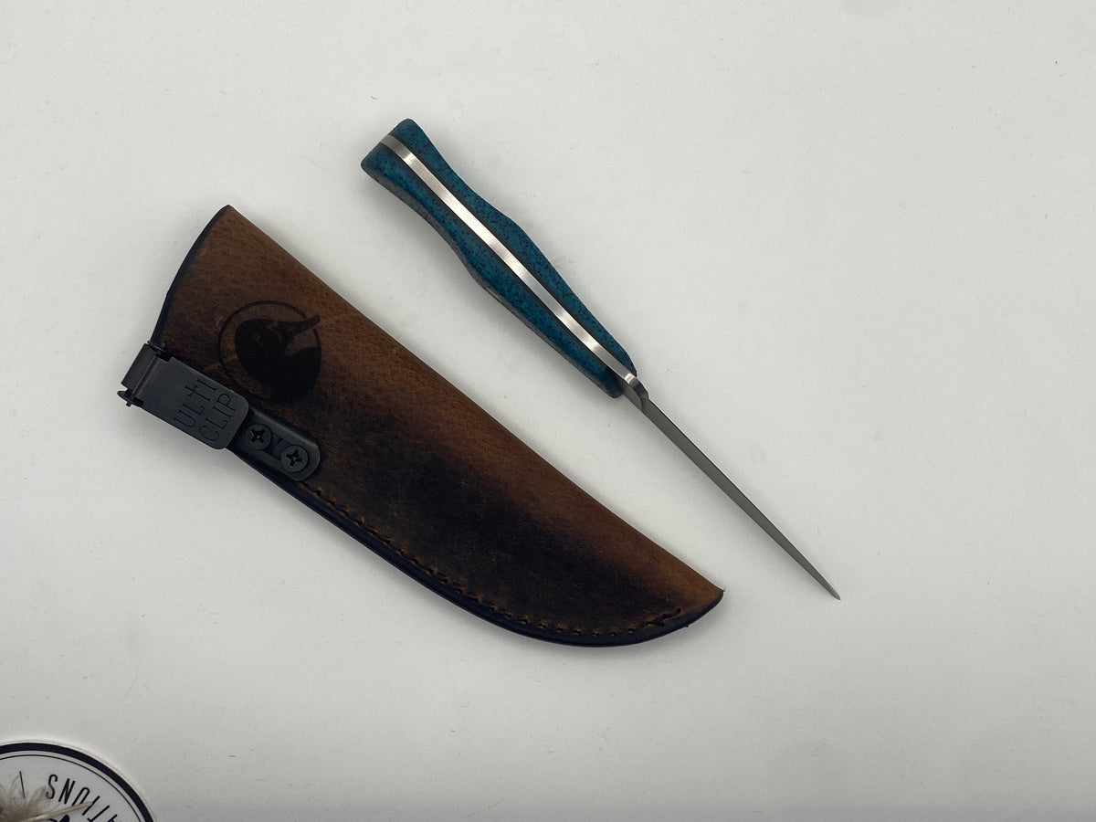 Sanderling Bird and Trout Knife