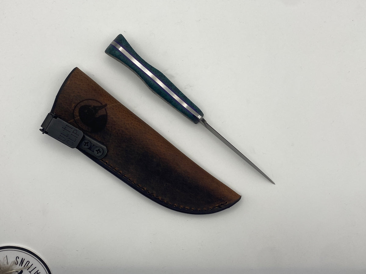 Sanderling Bird and Trout Knife