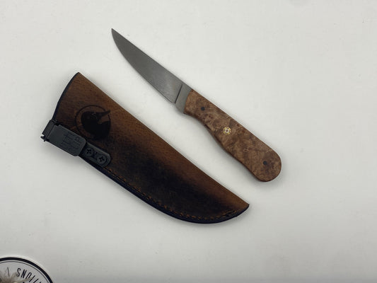 Sanderling Bird and Trout Knife